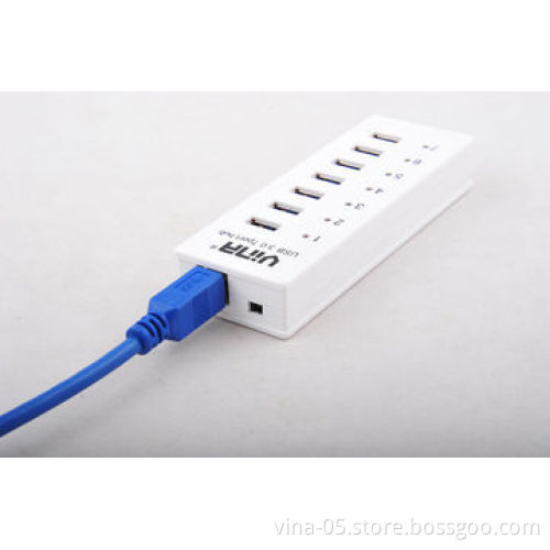 7 Ports UUB 3.0 Hub, Super Speed 5Gbps, Plug-and-play